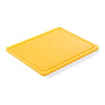 Deska do krojenia do surowego drobiu HACCP GN1/2 żółta