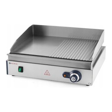 Płyta grillowa 1/2 gładka, 1/2 ryflowana - 203156