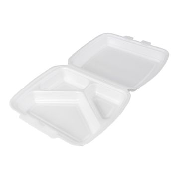 MENUBOX XPS HP4/3 TT op.250 pcs. white, Linpac