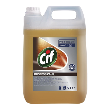 Cif Pro Formula Liquid Wood Floor Cleaner 5L - Preparat do codziennego mycia zabezpieczonych podłóg i innych powierzchni drewnianych