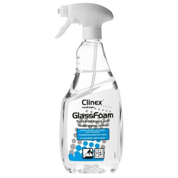 Clinex Glass Foam 650ml - pianka do mycia szyb