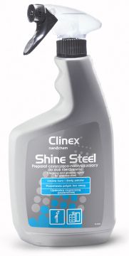 Clinex Shine Steel 650ml - stainless steel cleaner and polisher