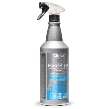 Clinex FastPlast 1L - profesjonalny płyn do czyszczenia plastiku