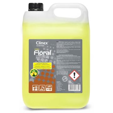 Clinex Floral Citro 5L - uniwersalny płyn do mycia podłóg 