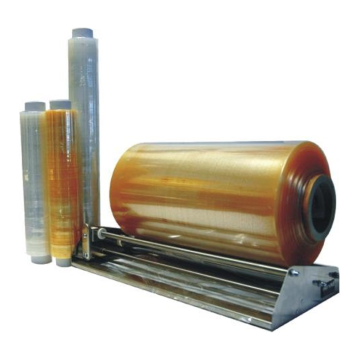 PVC film 0.38x1100m 8 microns yellow, weight 4.18kg (MF-160)
