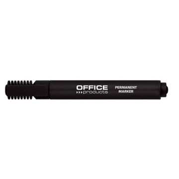 Marker permanentny OFFICE PRODUCTS, ścięty, 1-5mm (linia), czarny