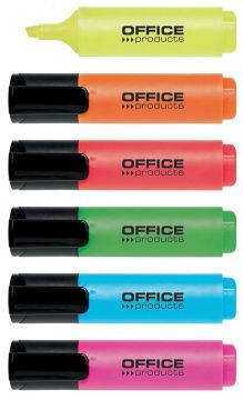 Highlighter OFFICE PRODUCTS, 2-5 mm, 6 pcs, assorted colors