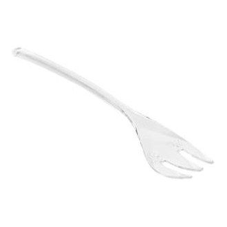 FINGERFOOD mini fork 100mm op.200pcs (k/20) PS transparent, REUSABLE