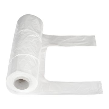 Reklamówki HDPE na rolce 5" EXTRA MOCNA 100szt, (k/20) 10mik, 295g"