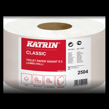 Papier toaletowy 10680 Katrin Classic Gigant S 2 12 sztuk