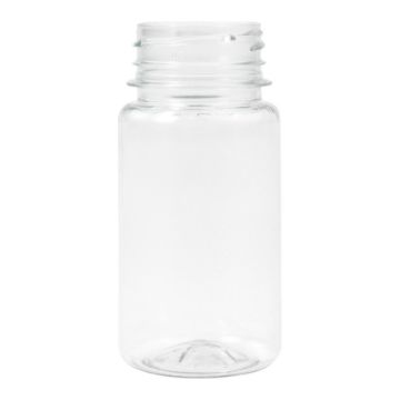 Shot rPET round bottle 100ml thread 38 mm 2 start, op.320pcs. TnP