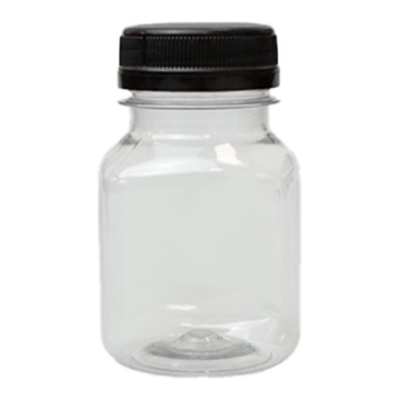 rPET bottle square 100ml BK100 op.357pcs. TnP