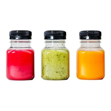 Butelka rPET kwadratowa 100ml BK100 op.357szt. TnP