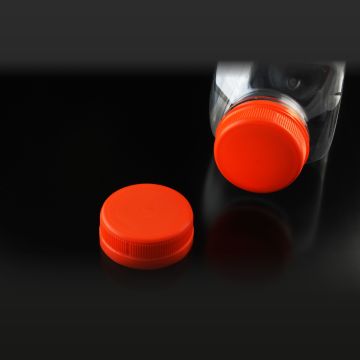 Cap 38 for PET bottle with thread 38mm 2-start, two-turn, orange, pack of 100 pieces