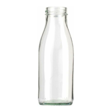 Glass bottle with screw cap fi38mm 250ml op.10zest.