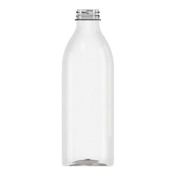 Bottle PET round 1000ml thread 38mm 2 start, height 248mm, 100 pieces