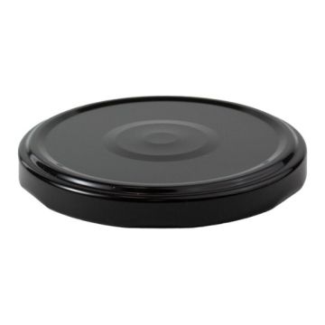 Jar cap dia. 82 black (k/750)