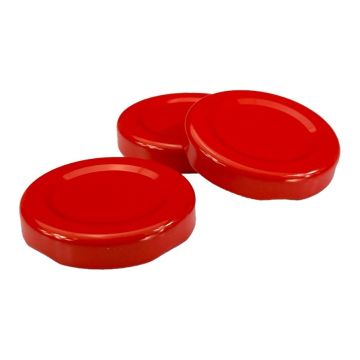 Metal cap dia.43 jar/bottle red (k/3100)