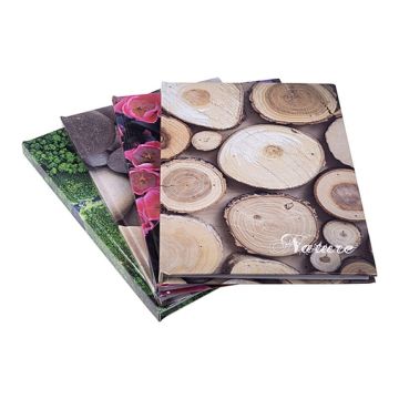 A4 plain notebook, 96 sheets, hardback, 55 gsm, OFFICE PRODUCT (5-pack)