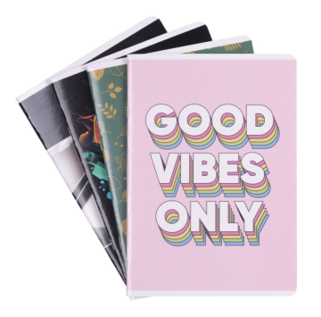 Notepad A5 60k GIMBOO mixed patterns - soft cover