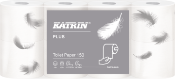 Papier toaletowy Katrin Plus Toilet 150, 3 warstwowy, 56 sztuk