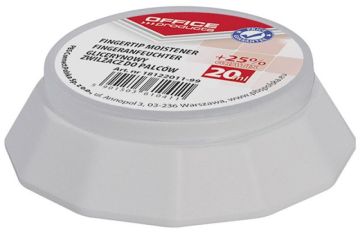 Zwilżacz glicerynowy OFFICE PRODUCTS, do  palców, 20ml+25% GRATIS, eukaliptus