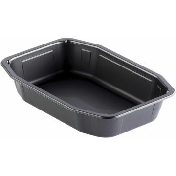 T B 215/148/1 H40, pack of 328, 840 ml, height 4 cm, black, one-piece HMR