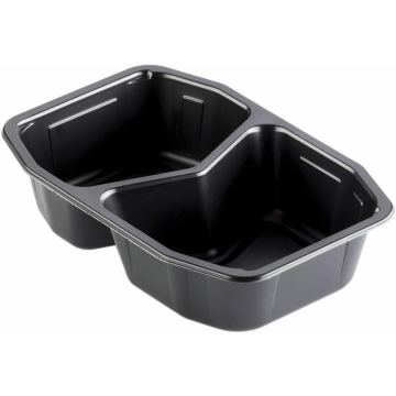 Two-part heat-sealable container
