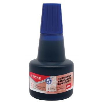 Tusz do pieczątek OFFFICE PRODUCTS, 30ml , niebieski