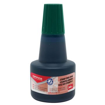Tusz do pieczątek OFFFICE PRODUCTS, 30ml , zielony