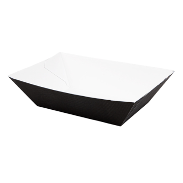 Black tray 1200ml 11,9x7,9x5,5cm pack of 100 (box/10) THEPACK®