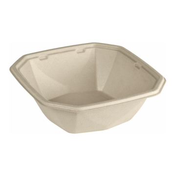 900 ml sugar cane bowl Octabagasse, pack of 50 (6 pcs)