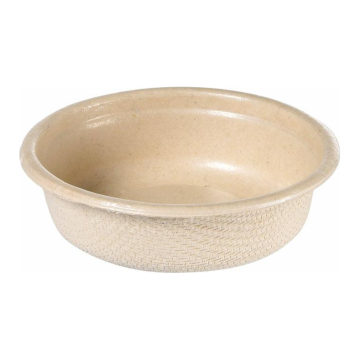 63 mm sauce boat made of cane, 30 ml PBAT/PLA, pack of 150 (10 per box) PFAS Free