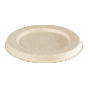 63 mm sauce boat made of cane, lid, pack of 150 (10 pcs.) PFAS Free