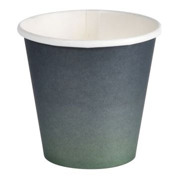 Grey paper cup 180ml fi. 80mm, 40pcs. PFAS Free