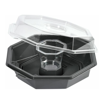 DUNI Octaview® 795ml container, pack of 280 (per 1) with sauce ladle