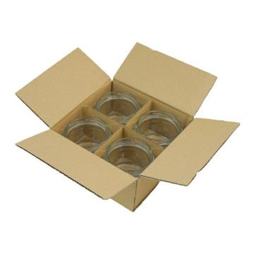 Karton 175x175xH 70mm 3W op.30szt. idealny na 4 słoiki 235ml