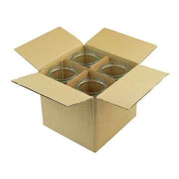 Karton 188x188xH 166mm op.30szt. idealny na 4 słoiki 900ml