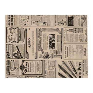 Papier pakowy 38+0 28x34cm brązowy TIMES op.1000szt. (k/4) PFAS Free