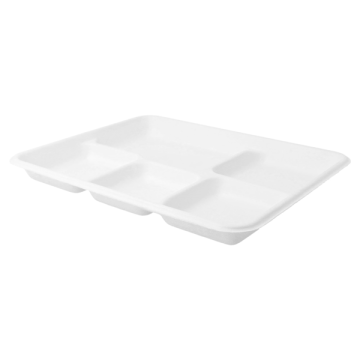 Cane tray 5-chambered, 265x 215x25mm, op.50 sets (k/10)