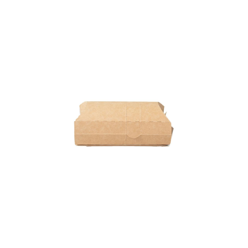 Pudełko wrap/tortilla/frytki/przystawki mini BRĄZOWE z perforacją, op.100szt., 80x30x120mm TnG