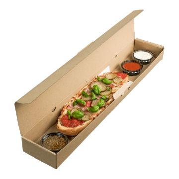 Pudełko ZAPIEKANKA 60cm op. 50szt 600x100x50 TnG.mikrofala