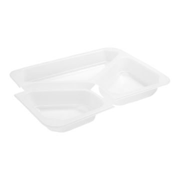 T T 227/178/3 H3 GWP sealing container 50pcs height 3cm frosted, tripartite, smooth TnP (k/8) reusable
