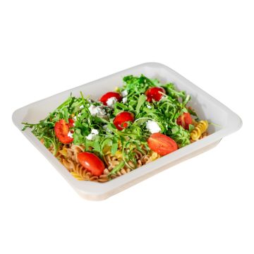 Sealing catering container single-compartment frosted PP 1500 ml