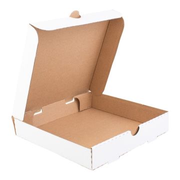 Pudełko, karton na pizze 32x32cm proste rogi op. 100 sztuk