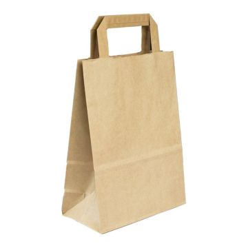 Torba klockowa szara 180x85x230 z uchem płaskim op. 50 sztuk