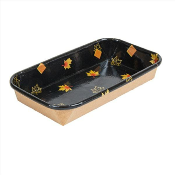 Sushi Box 0 G tray black 16x9x2.4cm op.50pcs. (k/16) OP-01