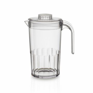 LONG LiFE dzbanek z pokrywką 1500ml op.2szt. nietłukący, wykonany z poliwęglanu, WIELORAZOWE