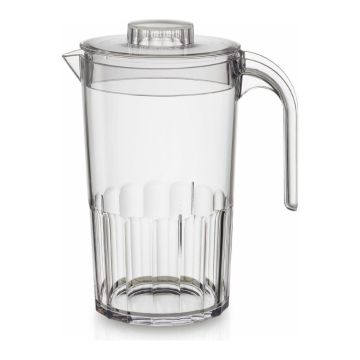 LONG LiFE dzbanek z pokrywką 1500ml op.2szt. nietłukący, wykonany z poliwęglanu, WIELORAZOWE