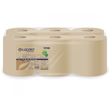 Ręcznik rola L-ONE EcoNatural 450 LUCART 158m, 2W MAXI, centralnie dozowany reflex op. 6 rolek